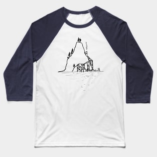 Lone cabin Baseball T-Shirt